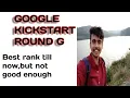 GOOGLE KICKSTART ROUND G 18-10-2020 COULD HAVE DONE MUCH BETTER