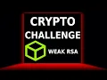 Weak RSA HackTheBox