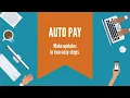 Update Auto Pay Online