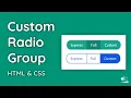 Create Styled Radio Groups - CSS Tutorial