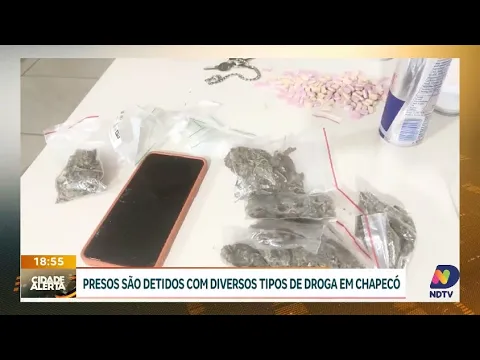 Chapecó e Joaçaba: polícia faz grandes apreensões de drogas em SC