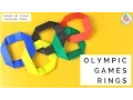 Olympics Crafts - Easy Origami Ring