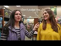 asking strangers their favorite book then reading it