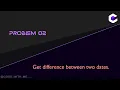 HOW TO CALCULATE DIFFERENCE BETWEEN TWO DATES in C Programming in C