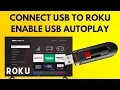 How to enable USB autoplay in Roku television