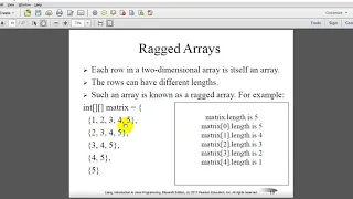 Multi Dimensional Arrays-JAVA
