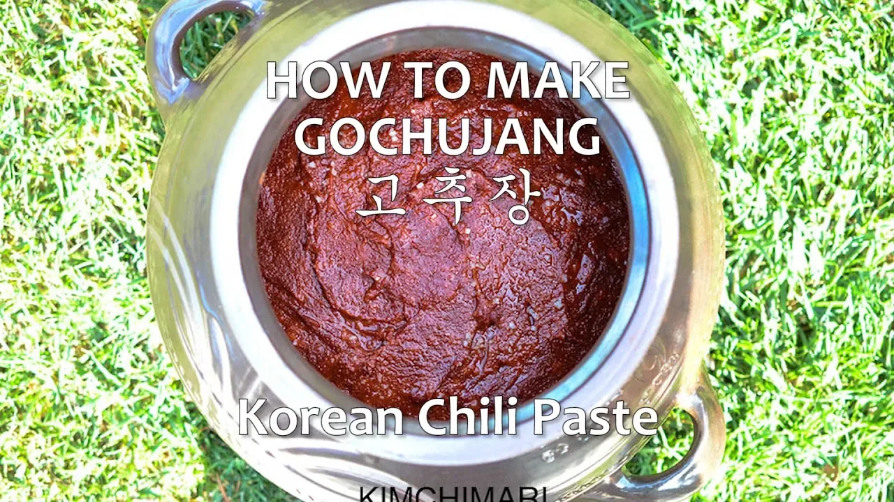 How to make Gochujang at home