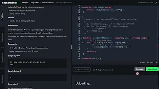 30 Hackerrank Designer PDF Viewer Step-by-Step Solution