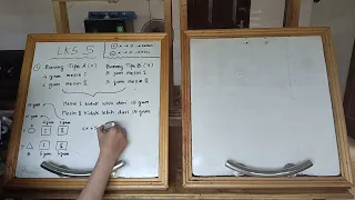 01 untuk membuat barang tipe a diperlukan 4 jam kerja mesin i dan 2 jam kerja mesin ii untuk memb