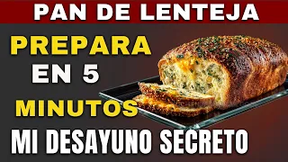 Mi desayuno secreto: Pan de lentejas para tener energía todo el día