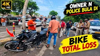 Loader Hit My Bike… What Happened Next? 😳