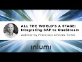 Webinar All the World s a Stage - Integrating SAP to OneStream