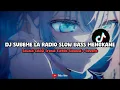 Download Lagu DJ SUBEME LA RADIO SLOW BASS SOUND CARO (SLOWED + REVERB) - VIRAL DI TIKTOK🎧
