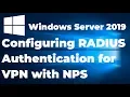28 Configuring RADIUS Authentication for VPN with NPS