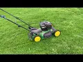 John Deere Push Lawnmower