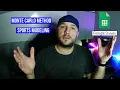 Sports Wagering Model Monte Carlo Method One