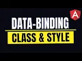 7 Class and Style Binding - Data Binding Angular In Depth Hindi