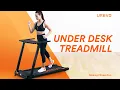 UREVO Folding Treadmill - Space Saving Design