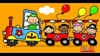 Persian Happy Kids Songs Train آهنگ شاد کودکانه قطار 