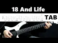 Download Lagu Skid Row - 18 And Life / guitar cover tab tutorial