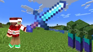 صنعت أدوات عملاقة في ماين كرافت كسرنا العالم 