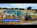 Speed of Brick Veneer Construction using Pre-Fab