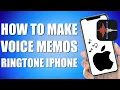 Lagu Hoe maak je een voice memo-beltoon voor de iPhone (eenvoudige methode)