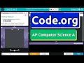 Code org Lesson 10 3 Two-Way Selection Statements Answer Tutorial Unit 1 Computer Science A CSA