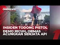 Lagu Detik-detik Demo Ricuh di Makassar, Anggota Ormas Todong Pistol ke Arah Warga | OneNews Update