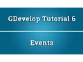 GDevelop tutorial 6 - Events