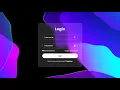 Glass Login Form with Background HTML CSS Tutorial
