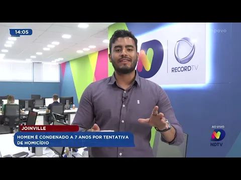 Joinville: homem é condenado a 7 anos por tentativa de homicídio