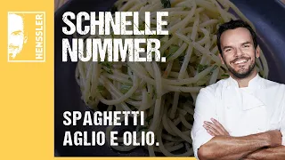 Schnelles Spaghetti aglio e olio Rezept von Steffen Henssler