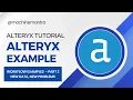 Alteryx Workflow Examples Alteryx Sample Workflows Alteryx Examples Alteryx Tutorial Part 2