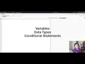 Learn Programming Basics with Python Variables Data Types Conditional IF Statements