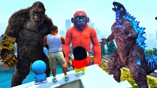 Download 💥♨️GODZILLA X KONG 🙊SUKO FRANKLIN SHINCHAIN DORAEMON GAMEPLAY✨#kong #cilvantuboys#shinchan#godzilla MP3