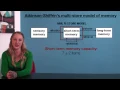 VCE Psychology - Atkinson-Shiffrin s Multi-Store Model of Memory