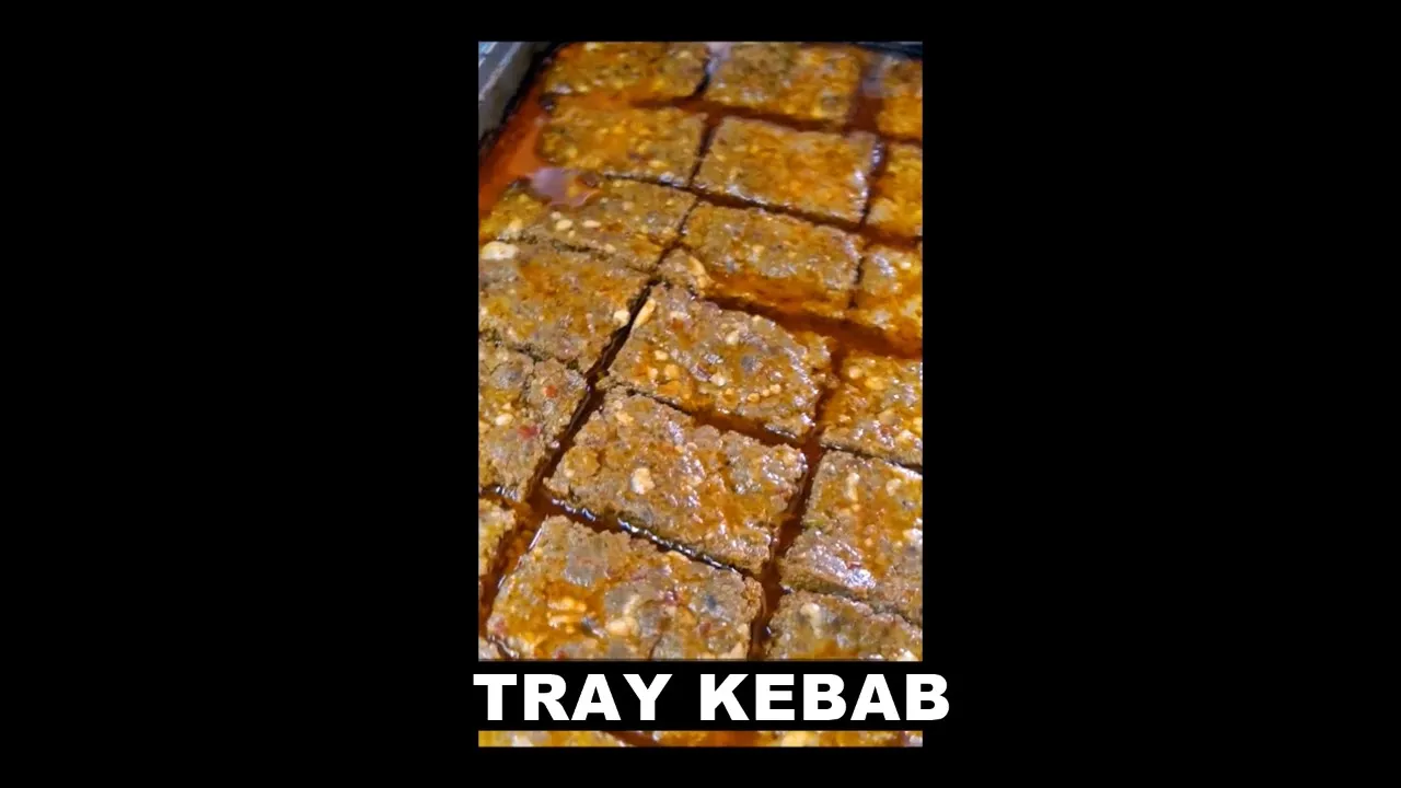 Lamb Kebab Recipe in Big Tray #Shorts