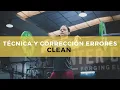 Tecnica de Clean - Power clean y squat clean