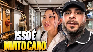 QUASE COMPREI UMA ESPADA SAMURAI NO JAPÃO! - LEO STRONDA