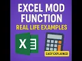Excel MOD Function Easy Explanation - Real-Life Examples for Beginners Learn Spectra
