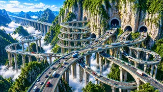 Inside China s 3 3B Impossible Mountain Highway - How They Built Insane Roads Above the Abyss