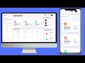 How to Create Responsive Admin Dashboard Using HTML CSS JavaScript with Light Dark Mode Part 3