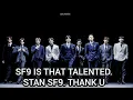 Lagu SF9 = TALENTS. Stan SF9 ~