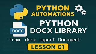 Python Automations - Python Docx Library