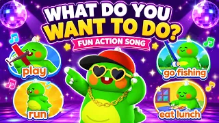What Do You Want to Do? 🎵 | Fun Action Song for Kids | Learn English | KoKoPang English for Kids
