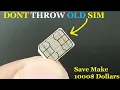 Download Lagu Don't Throw Your Old Sim Card Get Free Internet Wifi