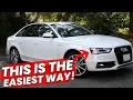 Audi A4 2009 - 2016 Headlight Bulb Replacement DIY