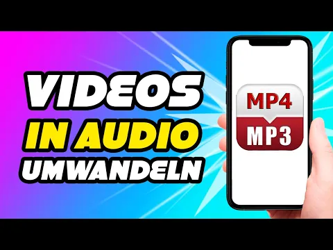 Download MP3 Videos in Audio umwandeln - MP4 zu MP3 Tutorial