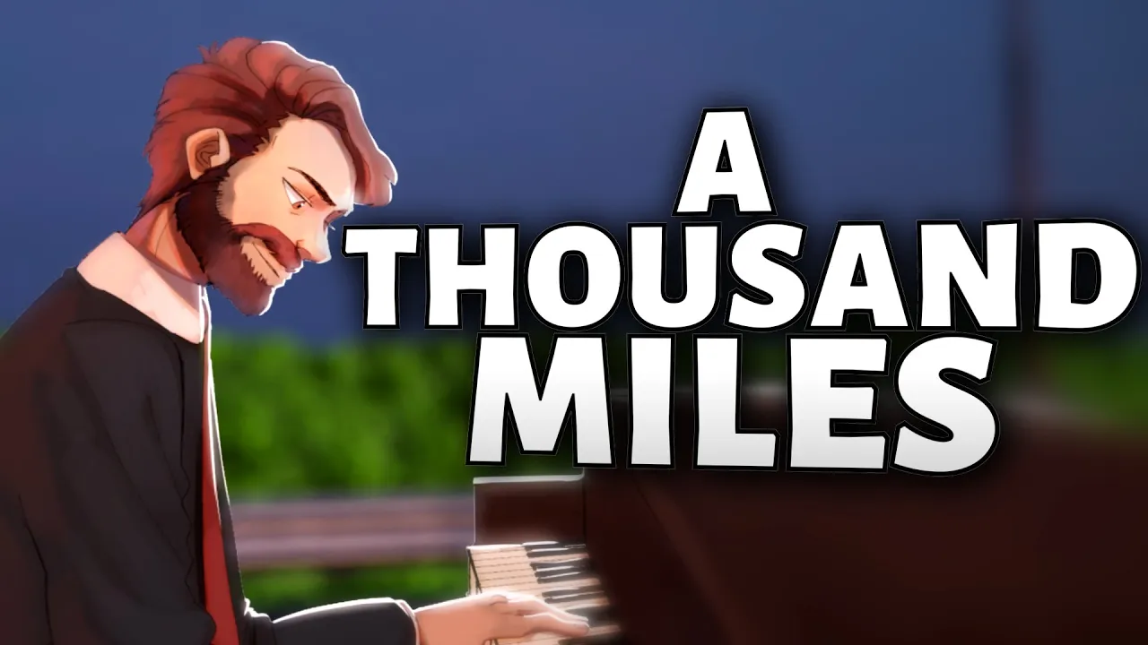 A THOUSAND MILES (Makin' my way downtown...) - Vanessa Carlton [lyrics] - Cover by Caleb Hyles